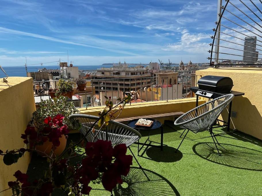 Private Sun Terrace Amazing View Appartement Alicante Buitenkant foto